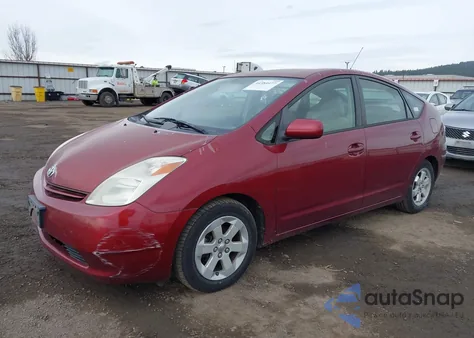 2004 Toyota Prius z USA, uszkodzony, nr VIN JTDKB20UX40077496